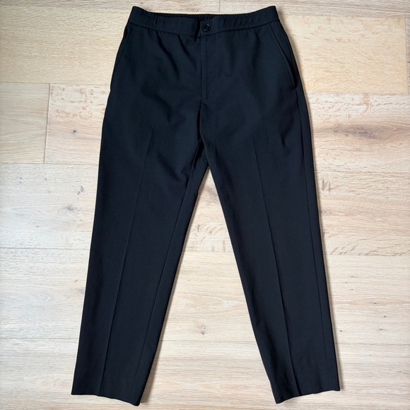 Theory Pants - Theory Black Wool Blend Ankle Pants Women’s 29 Waist US 8 Mid Rise Tapered*Z15